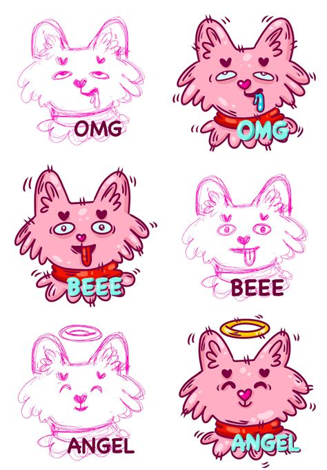 Stickers for telegram | Behance