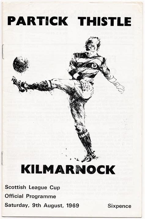 Partick Thistle V Kilmarnock 1969 70 Slc Derek Flickr