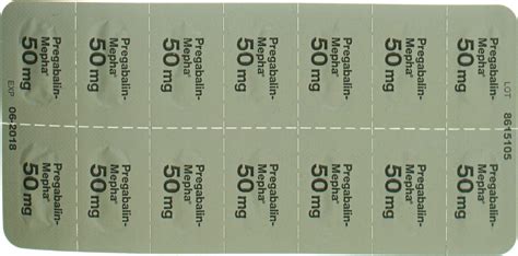 Pregabalin Mepha Kapseln Mg St Ck In Der Adler Apotheke