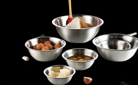 Stainless Steel Mixing Bowls (Set of 6) Stainless Steel Mixing Bowl ...