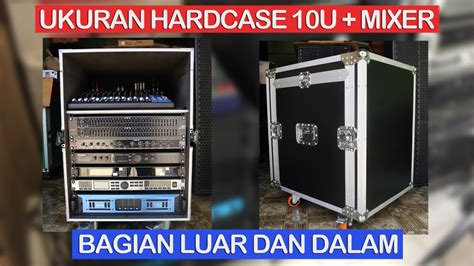 Ukuran Detail Hardcase 10U Mixer Referensi Buat Yang Mau Beli Online