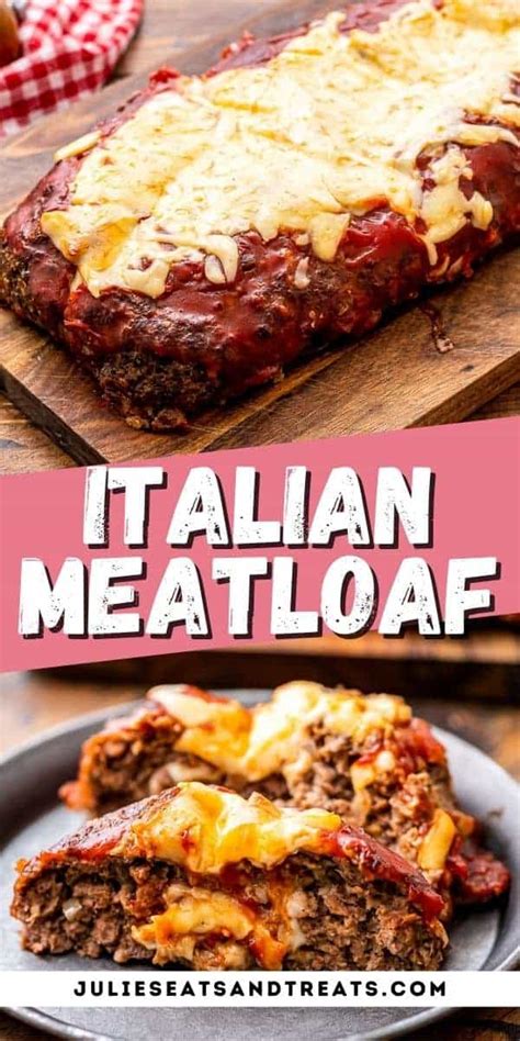 Italian Meatloaf Cheese Stuffed Julie S Eats Treats