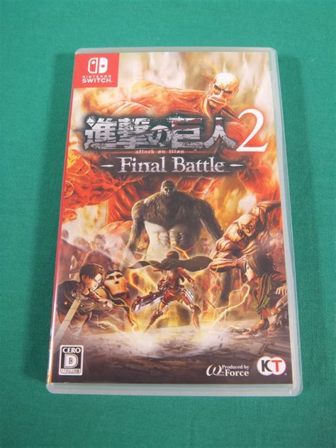 Yahooオークション 59r619 進撃の巨人2 Final Battle Nintendo Swi