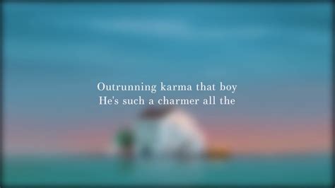 Alec Benjamin Outrunning Karma Lyrics YouTube