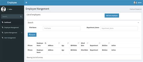 Employee Management System In Php Using Laravel Framework With Source