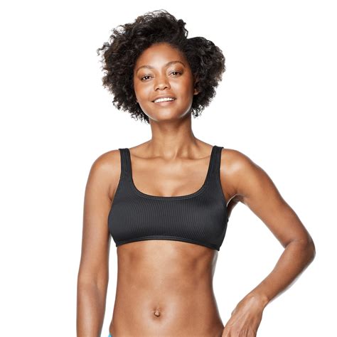 Rib Logo Bikini Top Speedo USA