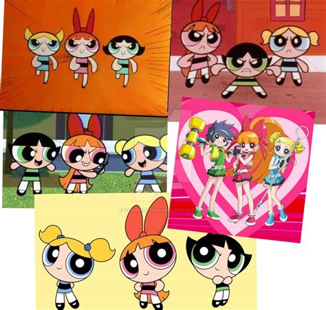 Powerpuff Girls All Styles By Vapinhotpink On Deviantart