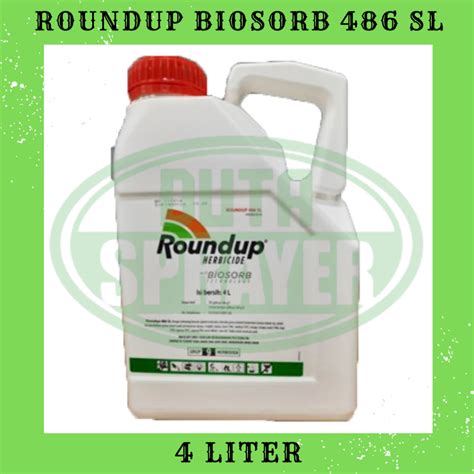 Jual Roundup Biosorb Sl L Herbisida Pembasmi Rumput Liter