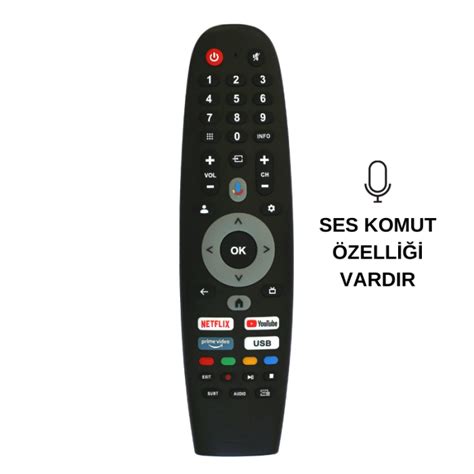 ONVO USB Lİ SES KOMUTLU LCD LED TV KUMANDASI