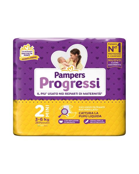 Progressi mini taglia 2 28 pannolini pampers Prénatal