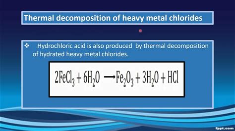 Unit Operation And Processes Of Hydrochloric Acid Hcl Production Youtube