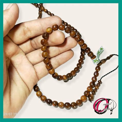 Jual Tasbih Kokka Kaukah Asli Isi Butir Motif Bulat Ml Original