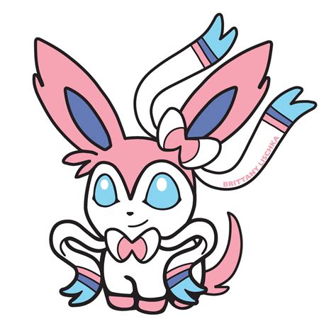 Sylveon Pokedoll By Brittanylischka By Brittanylischka On Deviantart