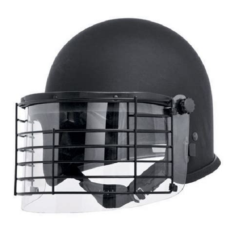 Tac Elite Riot Helmet With Grid Face Shield Ae Tactical