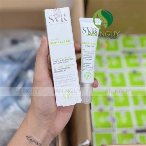 Gel Chấm Mụn SVR Sebiaclear Cicapeel Hỗ Trợ Làm Giảm Mụn 15mlGel Chấm