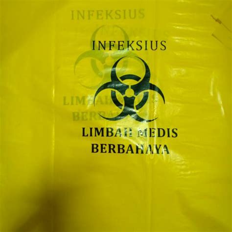 Jual Kantong Plastik Biohazard X Cm Plastik Kuning Plastik