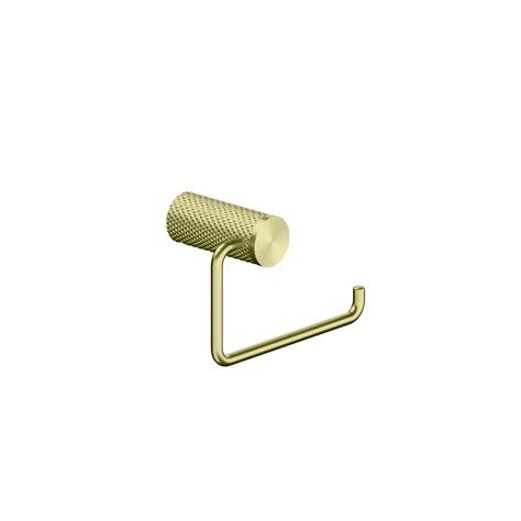 Nero Toilet Roll Holder-Brushed Gold in Brushed Gold