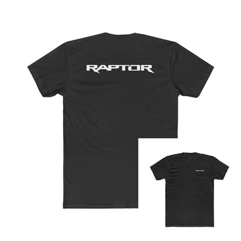 Ford Raptor Logo White Font Mens Cotton Crew Tee Etsy