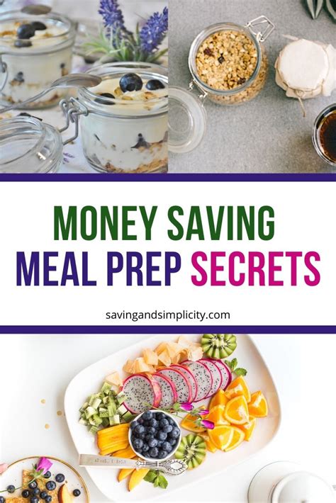 A Beginners Guide To Money Saving Meal Prep Saving And Simplicity