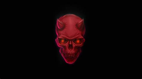 devil skull wallpaper