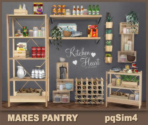 The Sims Best Pantry Cc Mods Clutter More Fandomspot