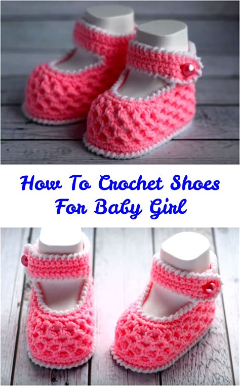 How To Crochet Shoes For Baby Girl We Love Crochet