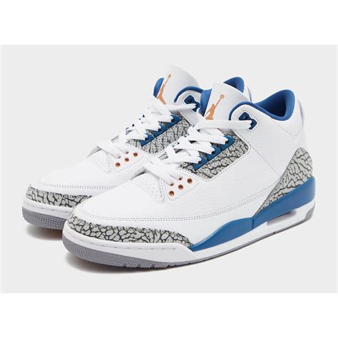 Air Jordan 3 Wizards True Blue Copper Retro Nice Kicks