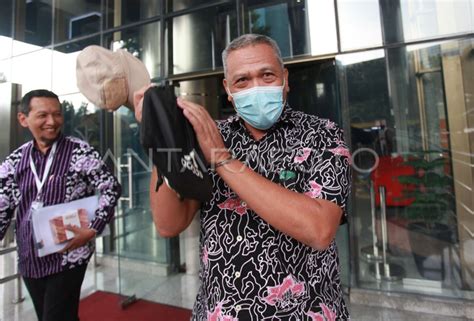 Pemeriksaan Tersangka Korupsi Pembangunan Gedung Kampus IPDN ANTARA Foto