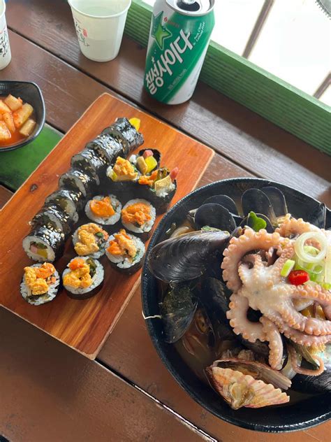 옥천횟집 부산영도 해물라면 성게김밥 맛집 다이닝코드 빅데이터 맛집검색