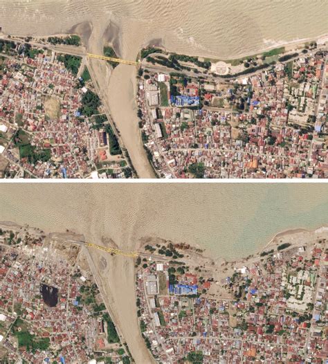 Fotos Antes Y Después Muestran Daños De Sismo Y Tsunami En Indonesia El Informador