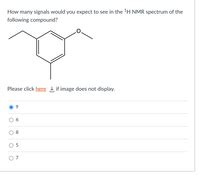 Answered How Many Signals Would You Expect To See In The H NMR