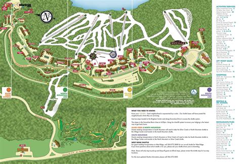 snowshoe mountain ski resort map  wade turner blog