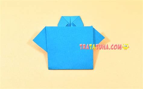 Origami Shirt Step by Step