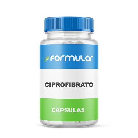 Ciprofibrato 50mg 60 Capsulas