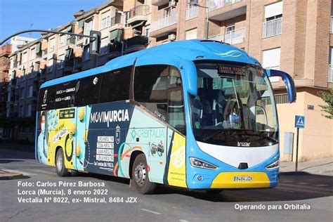 Vectalia Orbitalia MoviMurcia Mistral Irizar I6s Volvo B11R Volvo