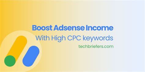 How To Increase CPC In Google AdSense TechBriefers