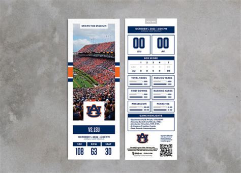 Auburn Tigers - Stub-e