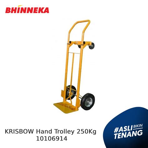 Jual KRISBOW Hand Trolley 250Kg 10106914 Shopee Indonesia