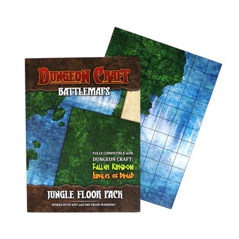 Dungeon Craft Jungle Floor Pack Battle Map