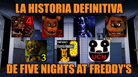 La Historia Definitiva De Five Nights At Freddys Cronología Del Fnaf