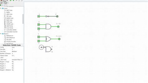 Simulation Of Logic Gates AND OR NOT Etc Using LogiSim YouTube