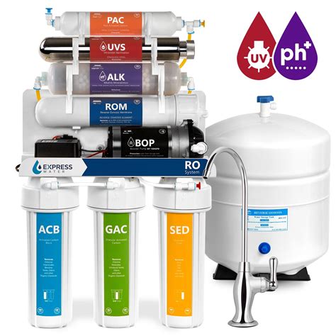 Express Water Stage Reverse Osmosis Alkaline Remineralization Uv