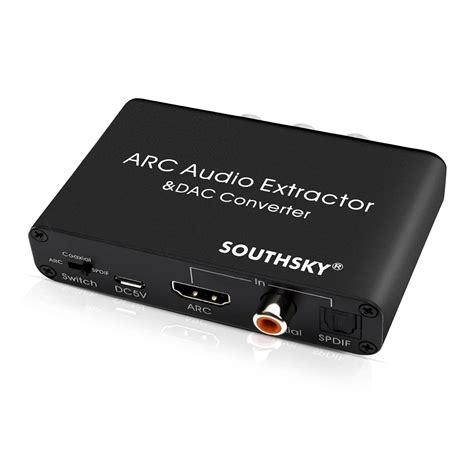 SOUTHSKY 192KHz DAC Convertitore Audio Digitale A Analogico L R