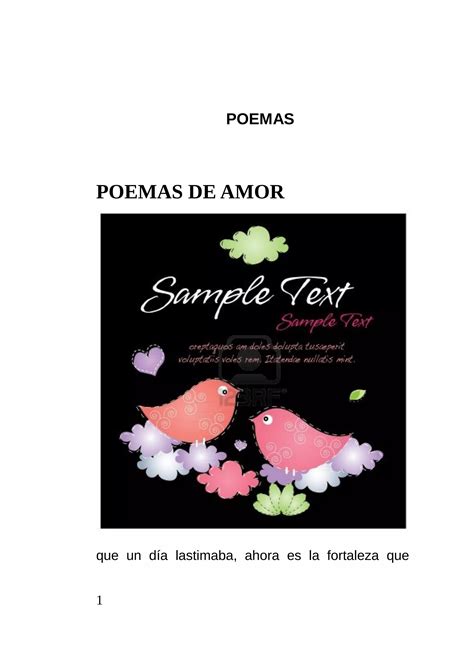 Poemas Románticos Pdf Descarga Gratuita