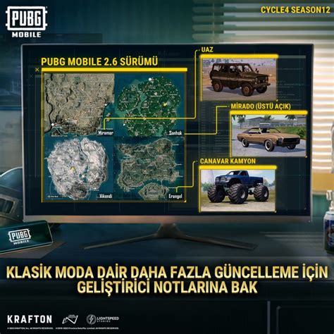 PUBG Mobile 2 6 sürümünün detayları belli oldu