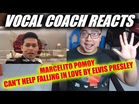 Vocal Coach Reacts To Marcelito Pomoy Singing Can T Help Falling In