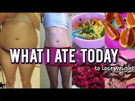 What I Eat In A Day To Lose Weight Youtube