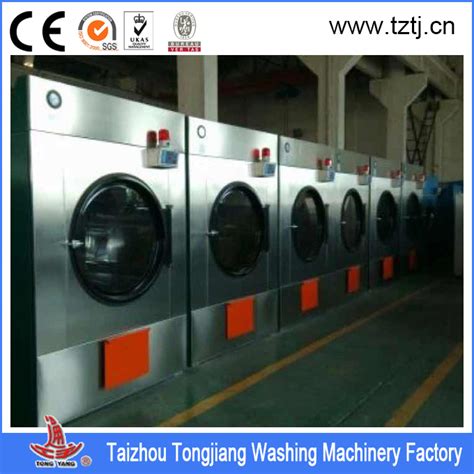 Steam Electrical Gas Heated Vertical Laundry Drying Machine For Hotel