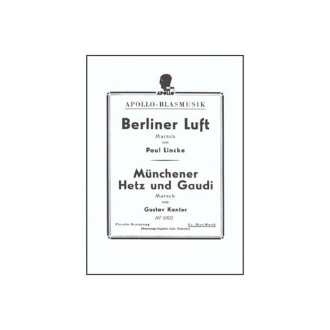 Berliner Luft Münchener Hetz Und Gaudi 3200