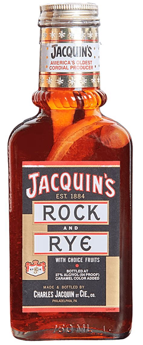 Jacquins Rock Rye Ml Bremers Wine And Liquor